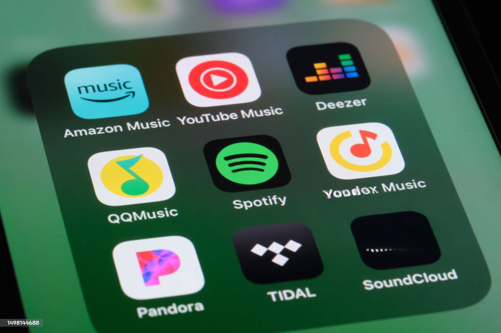 Smart home audio visual control app interface